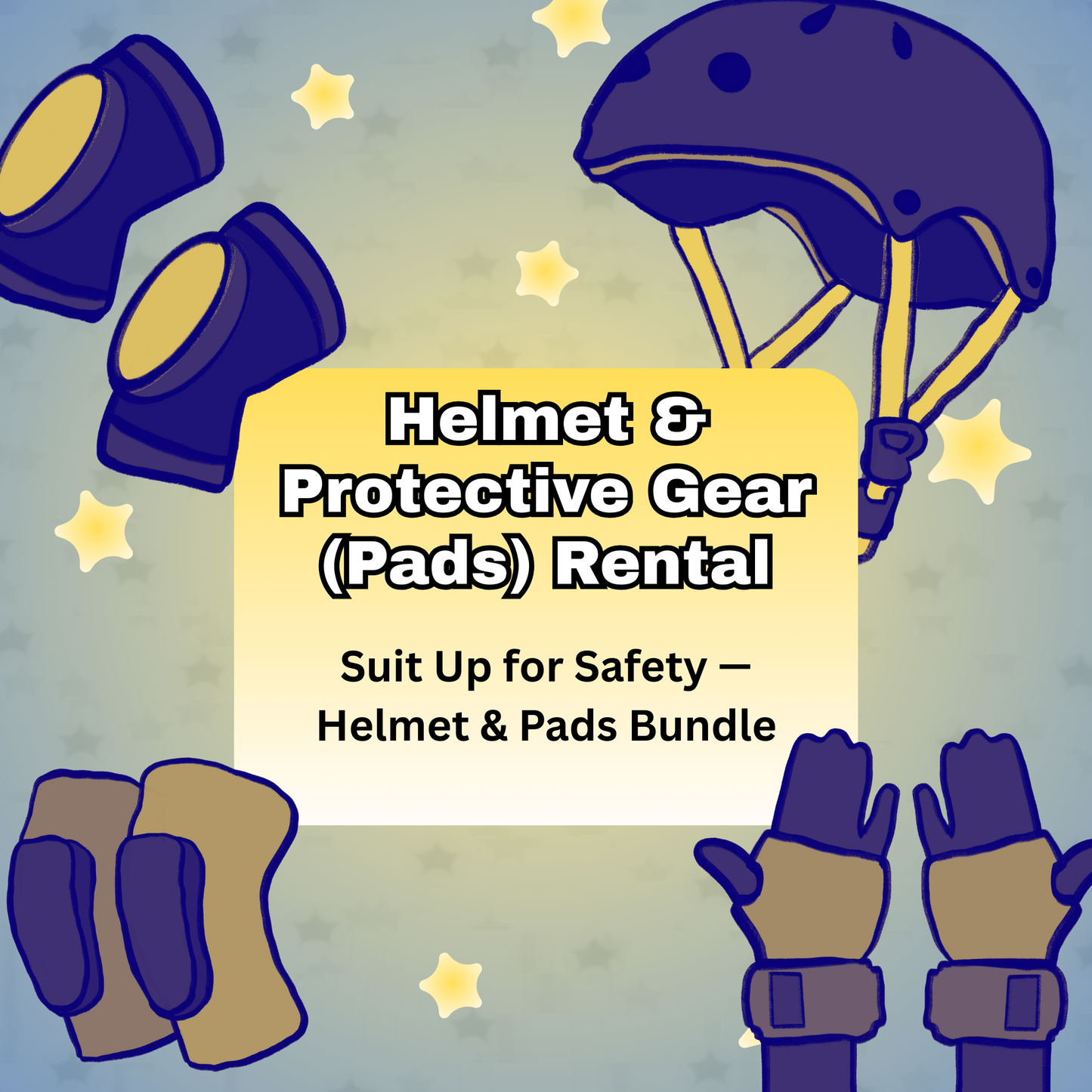 Helmet + Protective Gear Rental