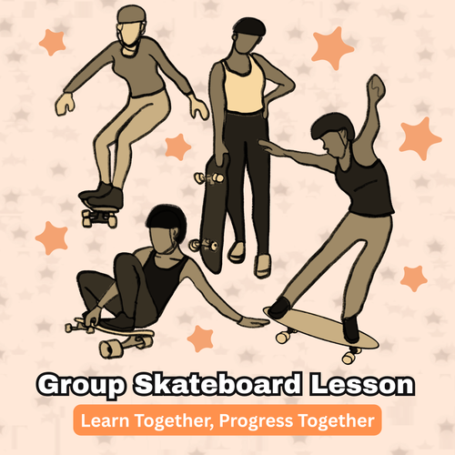 Small Group Skateboarding Lesson