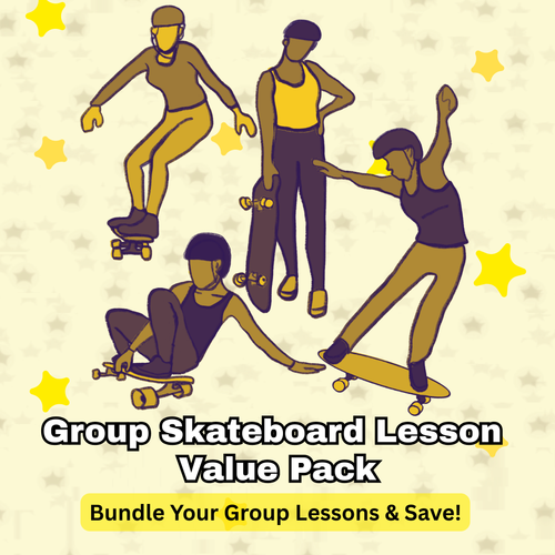 Small Group Skateboarding Lesson Value Pack