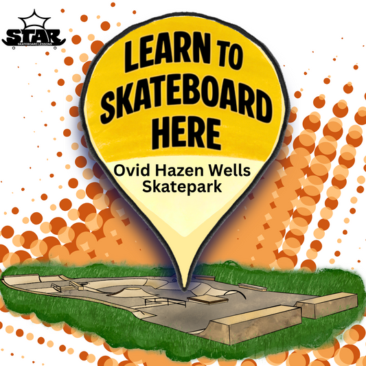 Learn to Skate at Ovid Hazen Wells Skatepark